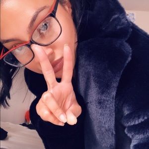 Faux fur coat